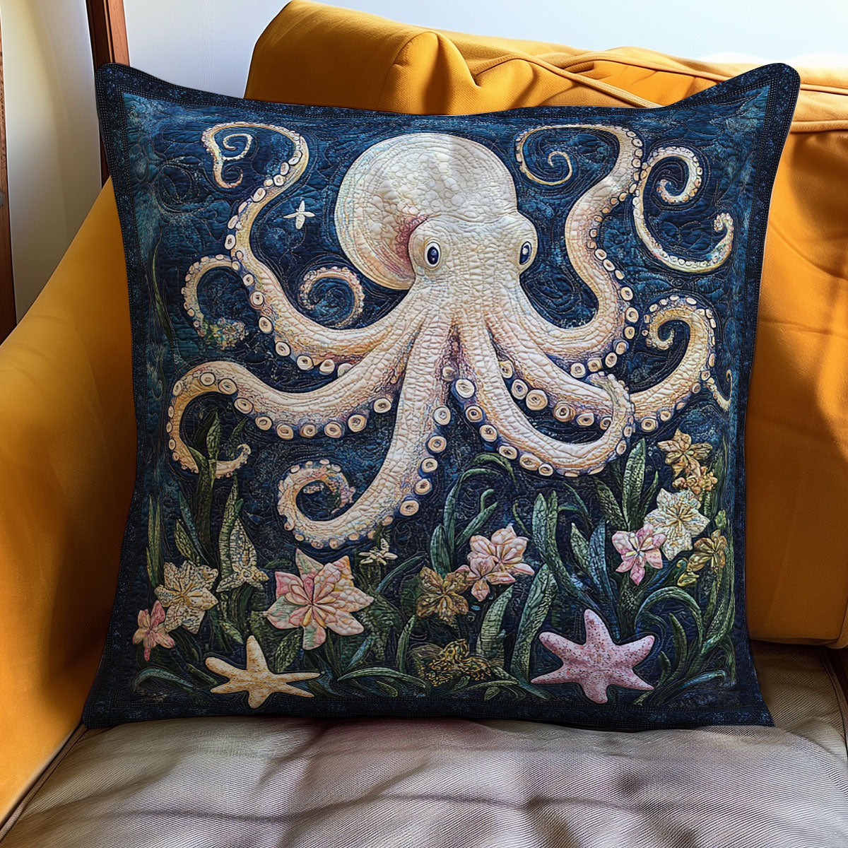 Octopus WO0108042CL Quilt Pillow Case