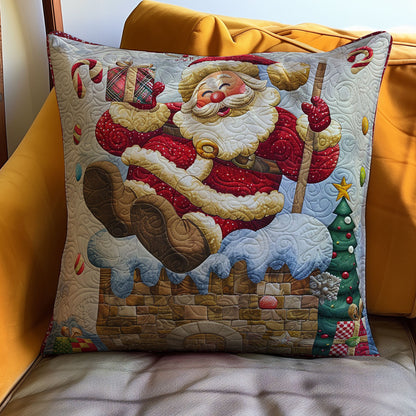 Santa Claus WO2607003CL Quilt Pillow Case