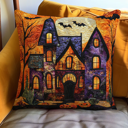 Scary House WO3107036CL Quilt Pillow Case