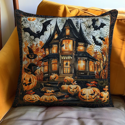 The Haunted House Story WO1308043CL Quilt Pillow Case