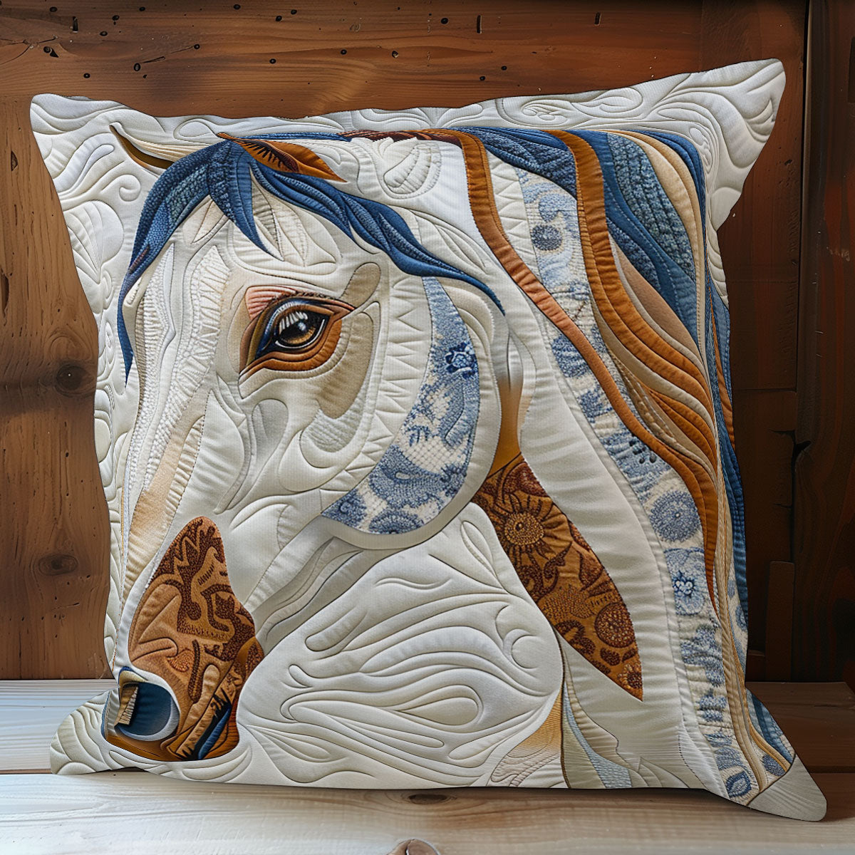 Blue Horse XR1607002CL Quilt Pillow Case