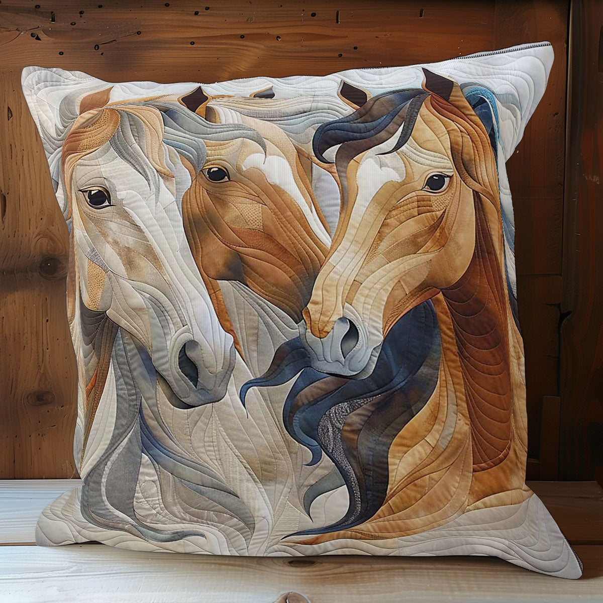 Three Horse XR1607016CL Quilt Pillow Case