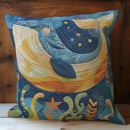 Whale WO2507020CL Quilt Pillow Case