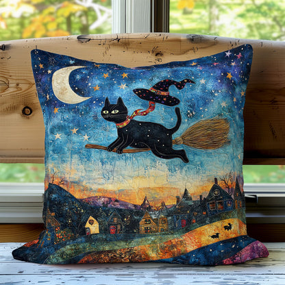 Black Cat WO0608010CL Quilt Pillow Case