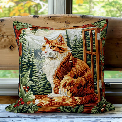 Cat And Berries WO2008030CL Quilt Pillow Case