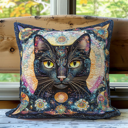 Cat Mandala Art WO0608013CL Quilt Pillow Case