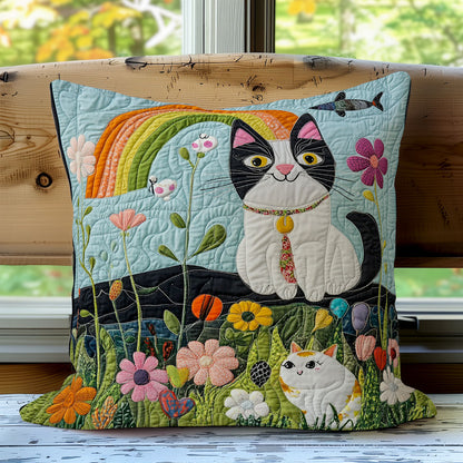 Cat WO0108041CL Quilt Pillow Case