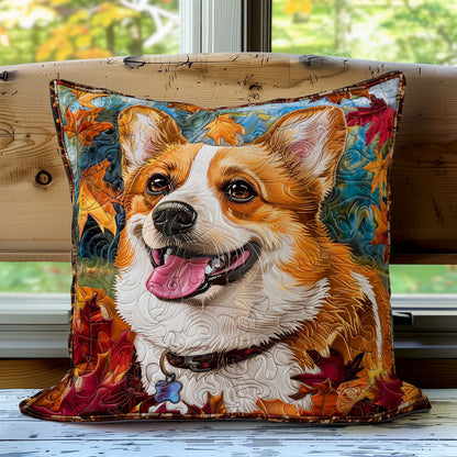 Corgi Lovely WO1908009CL Quilt Pillow Case