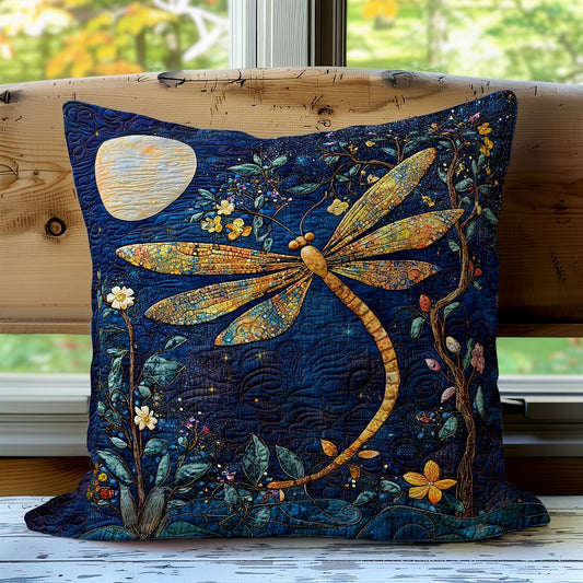 Dragonfly WO0108046CL Quilt Pillow Case