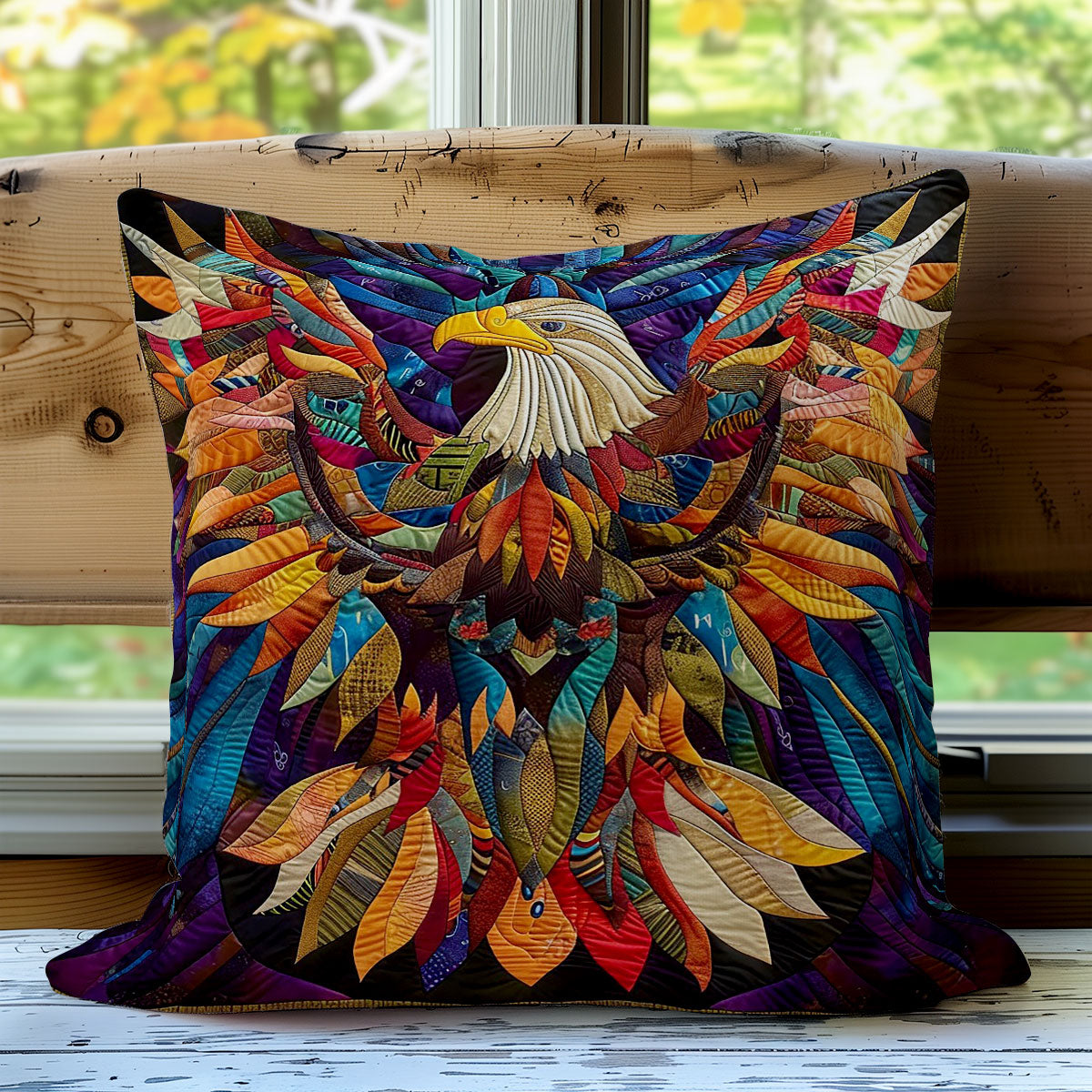 Eagle Native WO0808028CL Quilt Pillow Case