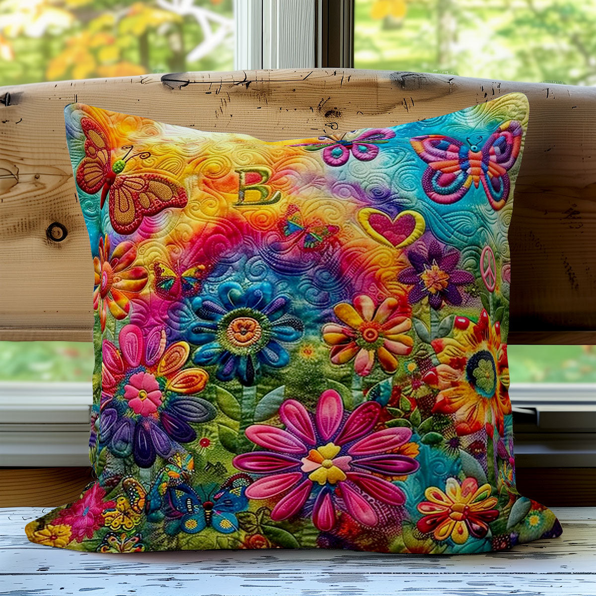 Floral WO1008041CL Quilt Pillow Case