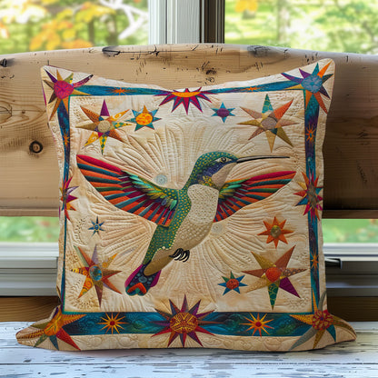 Hummingbird And Stars XR2007017CL Quilt Pillow Case