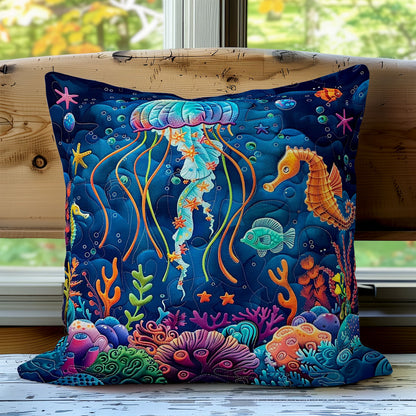 Jellyfish In The Ocean WO1008009CL Quilt Pillow Case