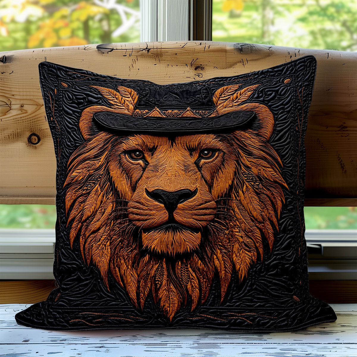 Mighty Lion WO0608038CL Quilt Pillow Case