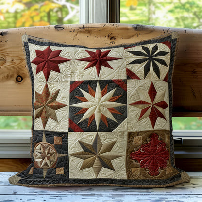 Stars Pattern WO2008014CL Quilt Pillow Case