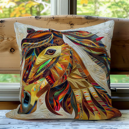 Whirlwind Riders Horse WO0908001CL Quilt Pillow Case