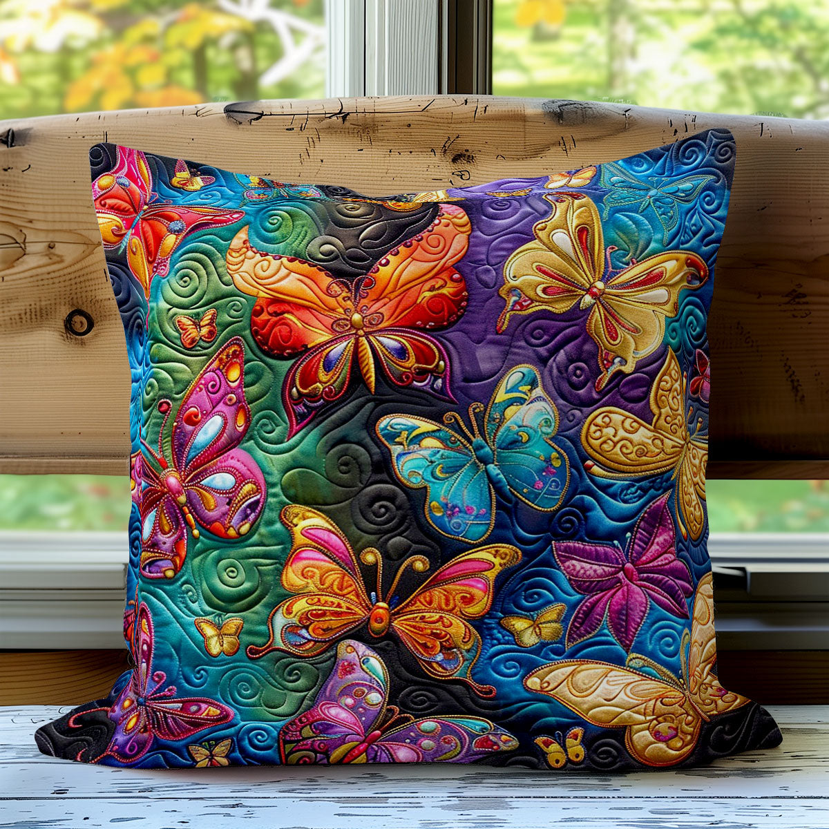 Wings Of Color WO2008002CL Quilt Pillow Case