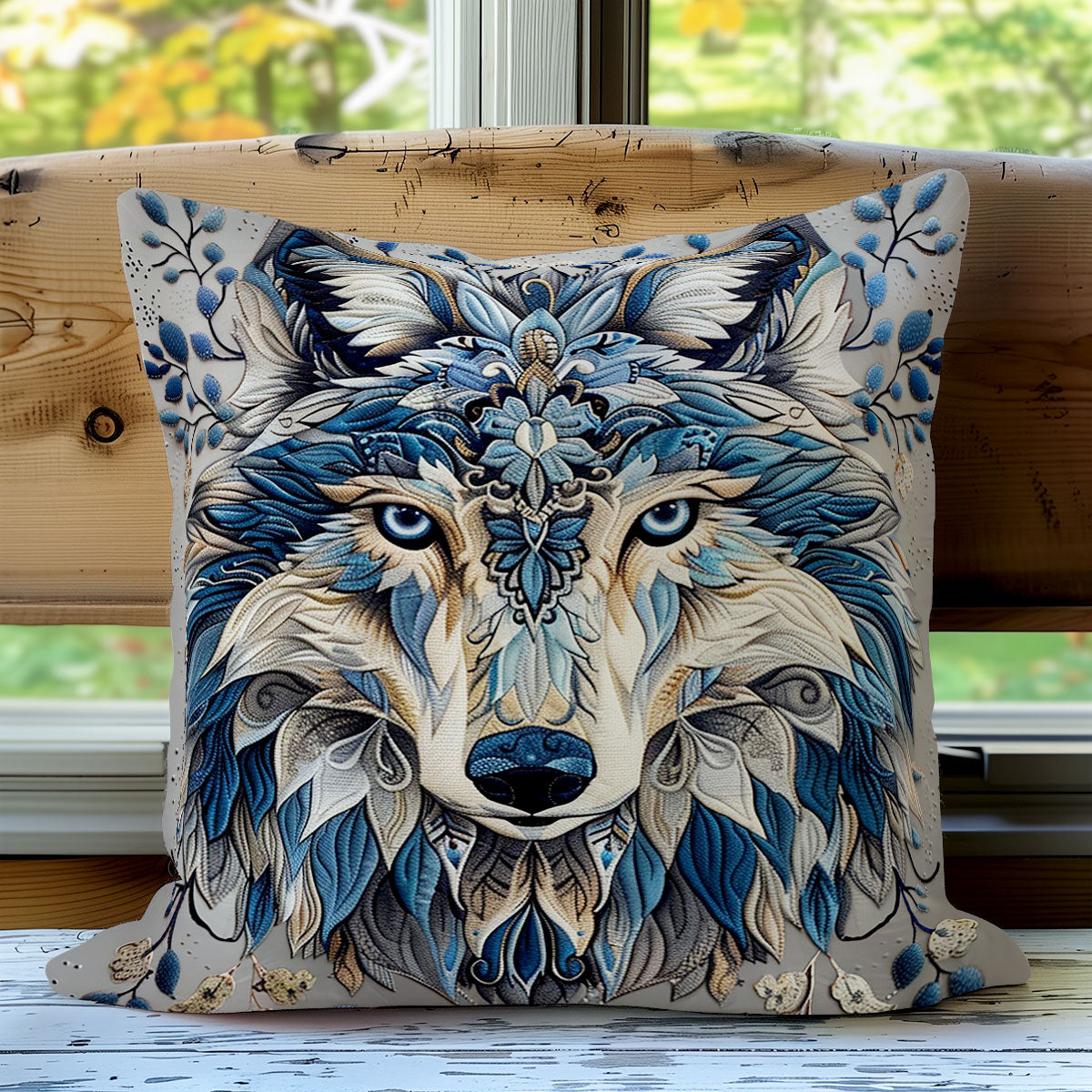 Wolf's Wisdom WO1008024CL Quilt Pillow Case