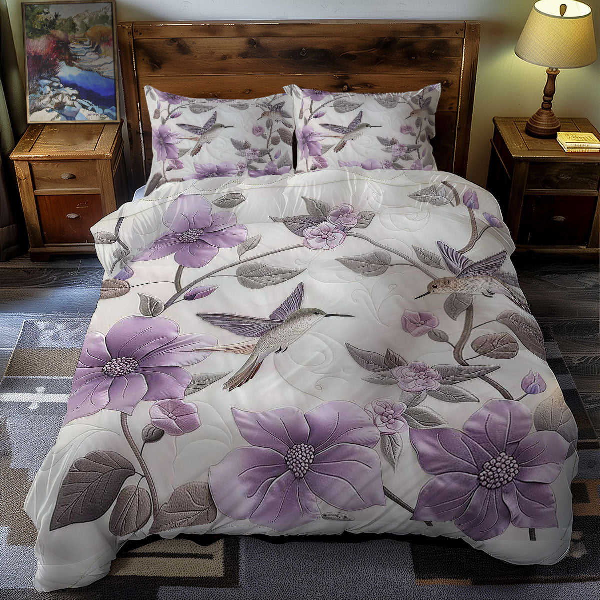 Hummingbirds WJ1806020CL Duvet Cover Set