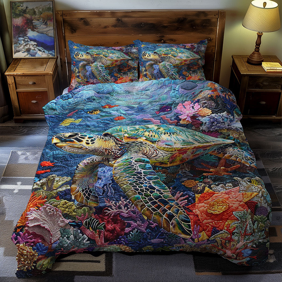 Turtle WJ1206018CL Duvet Cover Set