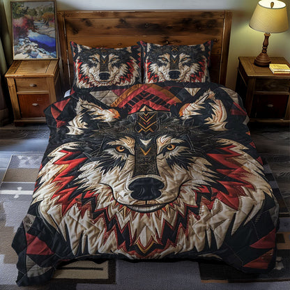 Wolf Native American WJ1906021CL Duvet Cover Set