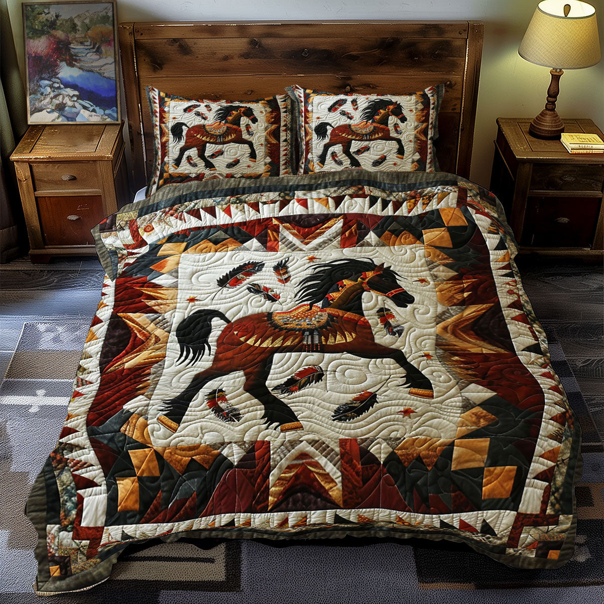 Native Horse XR1505002CL Duvet Cover Set