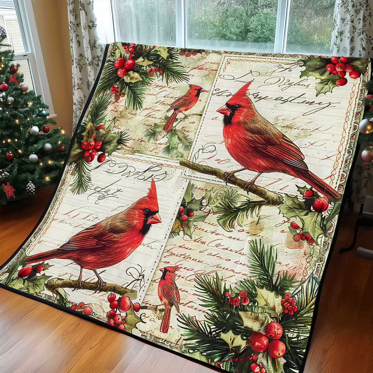 Cardinal Letter WP1008002CL Quilt