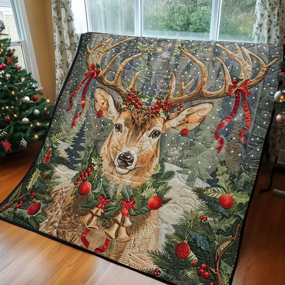 Christmas Deer Decor WM2808097CL Quilt