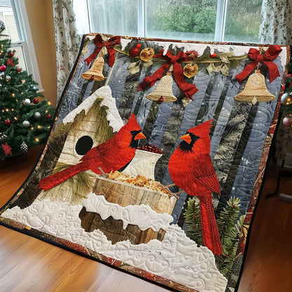 Couple Cardinals WM2908041CL Quilt