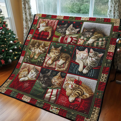 Double Kitty Sleeping WM2408033CL Quilt