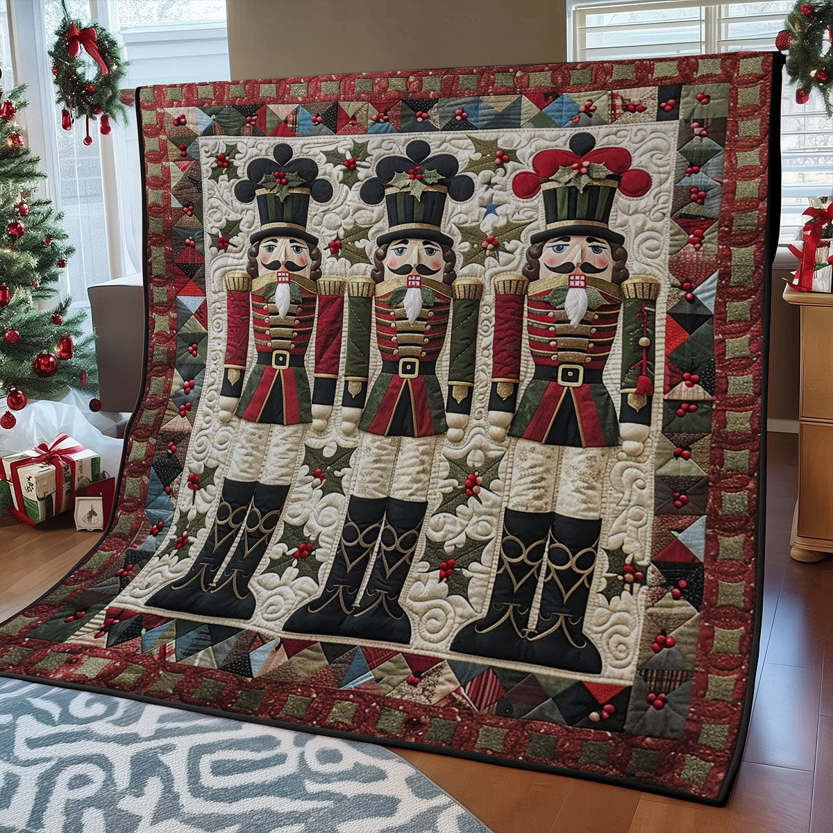 Nutcracker Christmas WM1408034CL Quilt