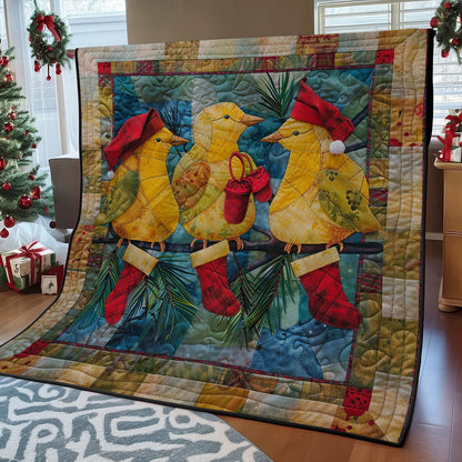 Yellow Birds WM1508055CL Quilt