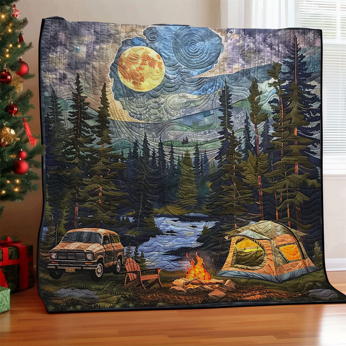 Camping Riverside WM2008021CL Quilt
