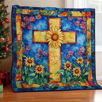 Christian Cross WM2108023CL Quilt