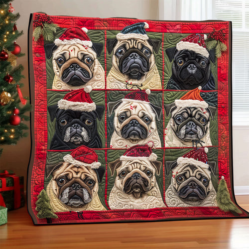 Christmas Pup XR1308021CL Quilt