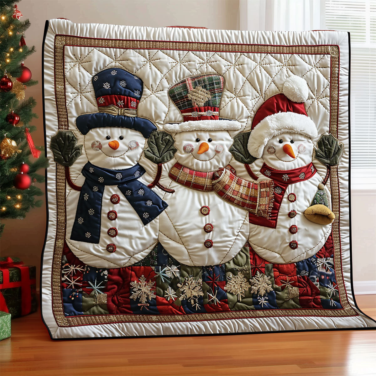 Cute Snowmans XR1508030CL Quilt