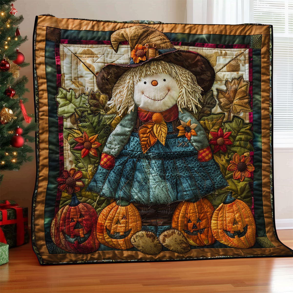 Fall Scarecrow WM1908011CL Quilt