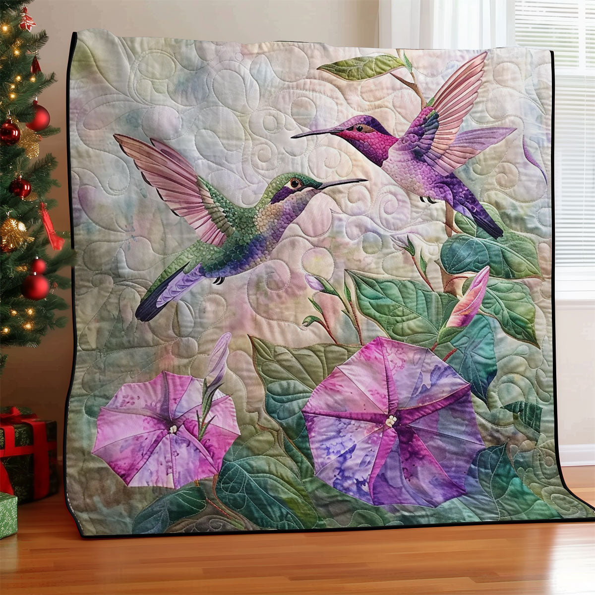 Hummingbird Love WM20080012CL Quilt