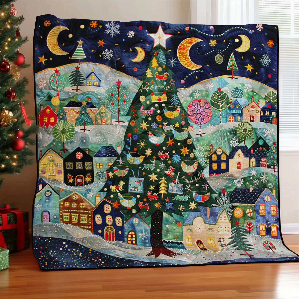 Night On Christmas WM1308020CL Quilt