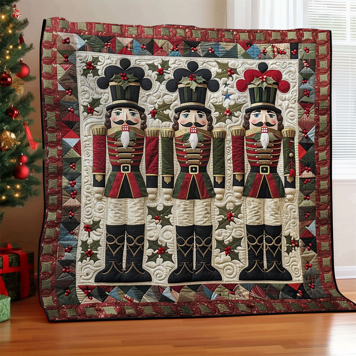 Nutcracker Christmas WM1408034CL Quilt