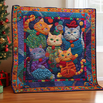 Playing With Cat WM2108030CL Quilt