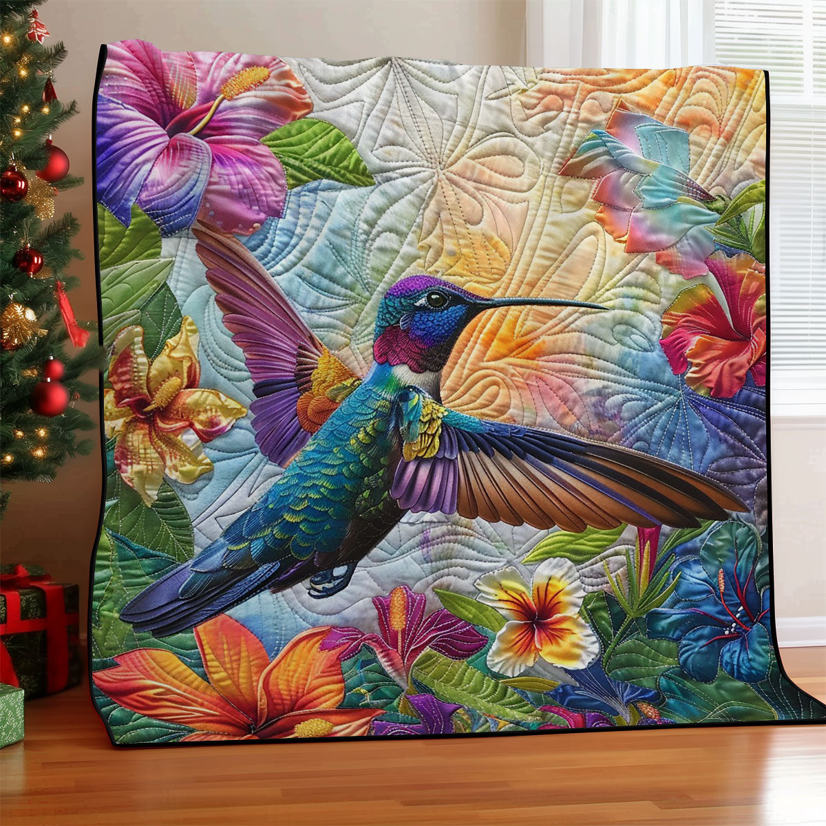 Vibrant Hummingbird WM2108011CL Quilt