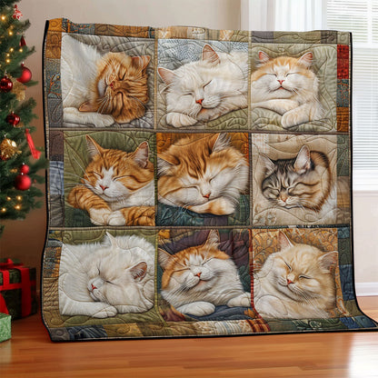 Warm Cuddle Cats WM1908009CL Quilt