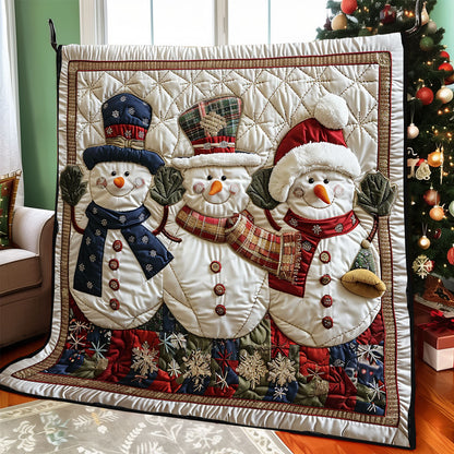 Cute Snowmans XR1508030CL Quilt