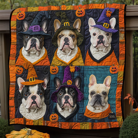 Magical French Bulldogs XR1908045CL Quilt