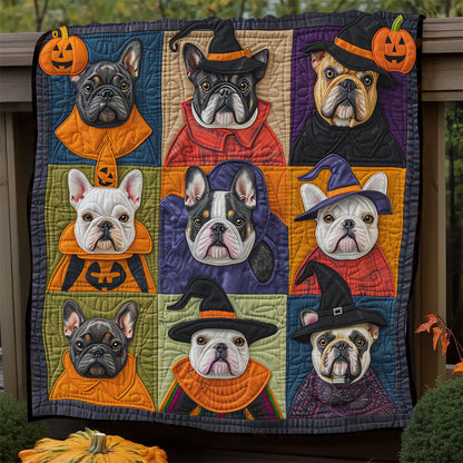 Spooky Pups XR1908044CL Quilt