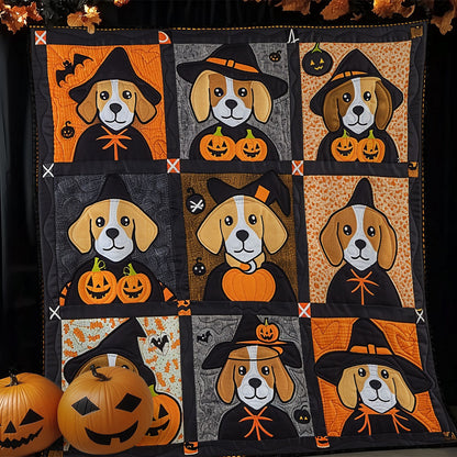 Beagle Halloween XR1908009CL Quilt