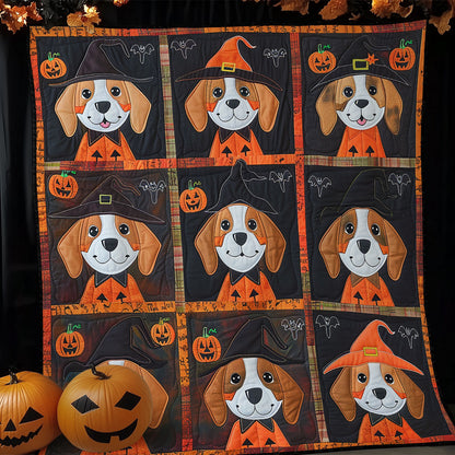 Halloween Vibe Beagles XR1908010CL Quilt