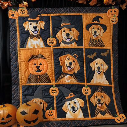 Happy Halloween Golden XR1908032CL Quilt