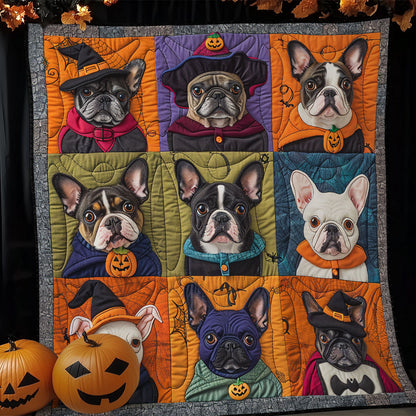 Mischief French Bulldogs XR1908049CL Quilt